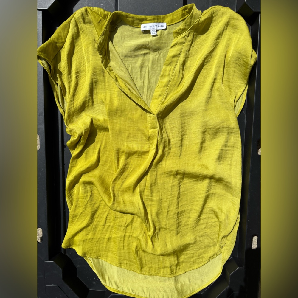 Women's Yellow Blouse